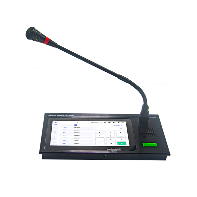 SINREY SIP806T 7-inch Touch Screen Network Paging Microphone